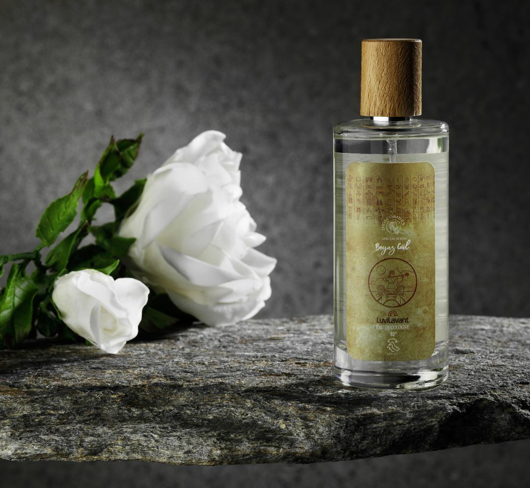 Luvilavant Dioscorides Serisi Beyazgül Parfüm  Kolonya 100 Ml 80 Derece Cam Şişe Sprey