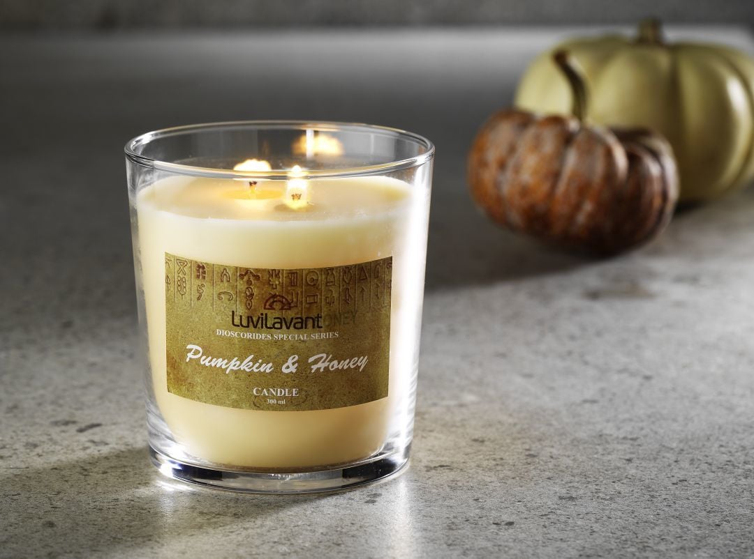 Luvilavant Balkabağı & Bal Kokulu Mum 300 ML