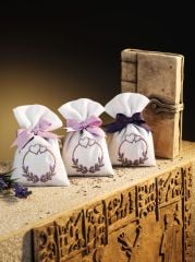 Luvilavant Hediyelik Lavanta Kesesi Lavanta Nikah %100 Doğal 3 Adet