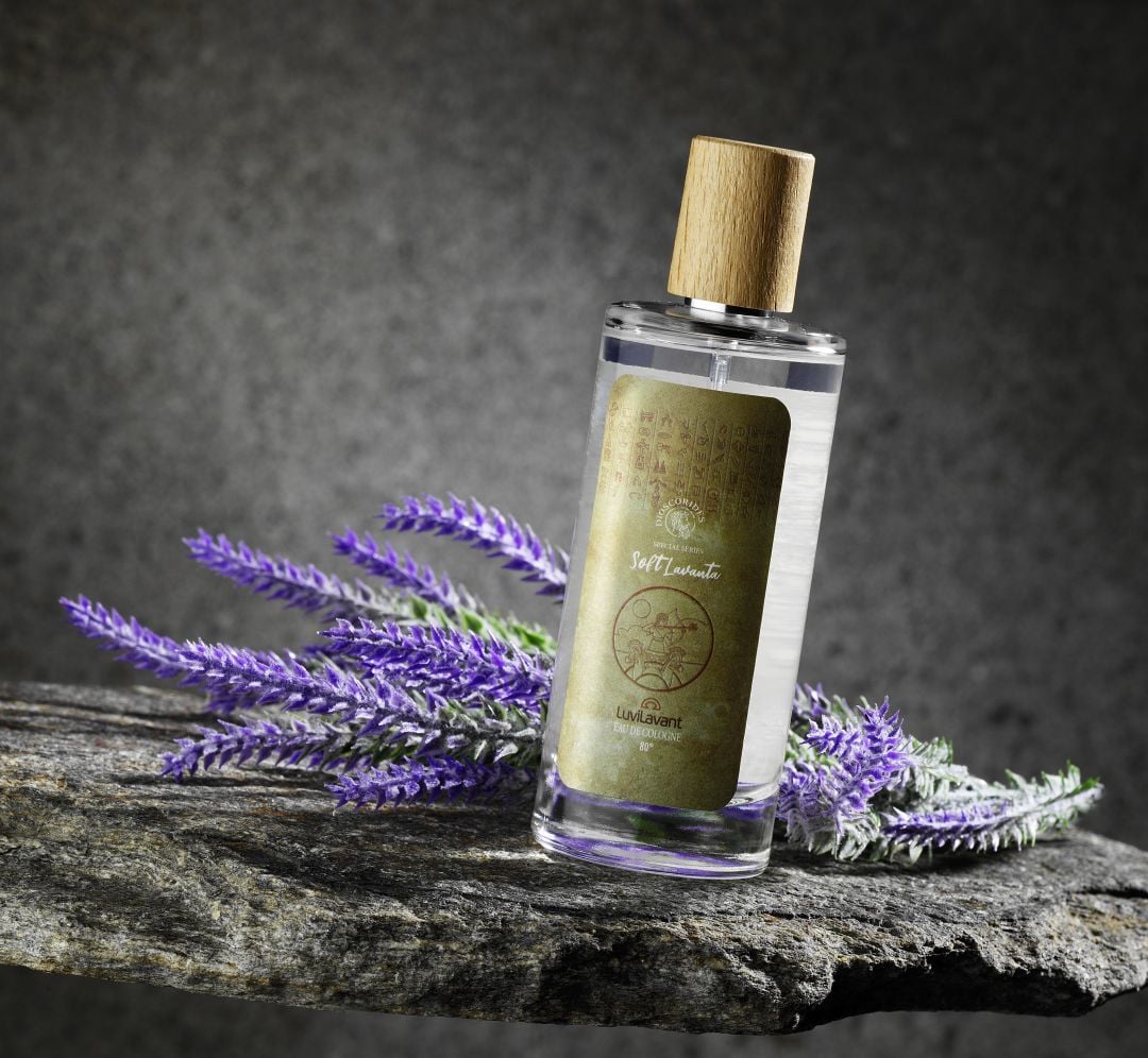 Luvilavant Dioscorides Serisi  Lavanta Çiçeği Parfüm Kolonya 100 Ml 80 Derece Cam Şişe Sprey